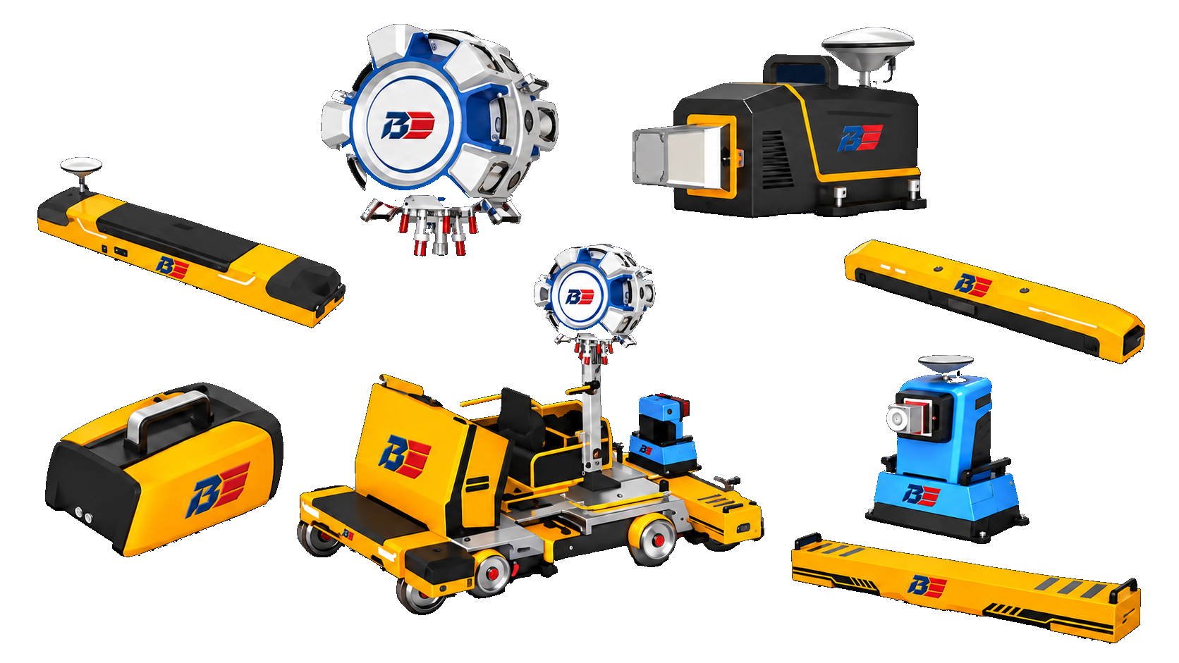Bernhard Track Monitoring System equipment range